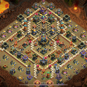 Town Hall Level 17 War Base Design 2025, Layout #2388