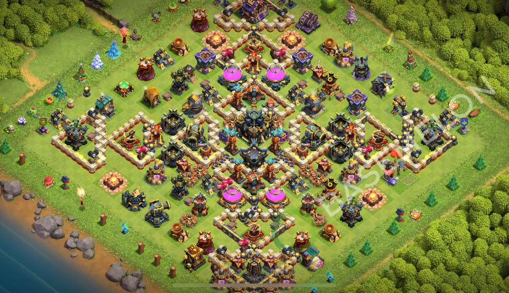 Town Hall Level 17 Progress Base Design 2025, Layout #2402