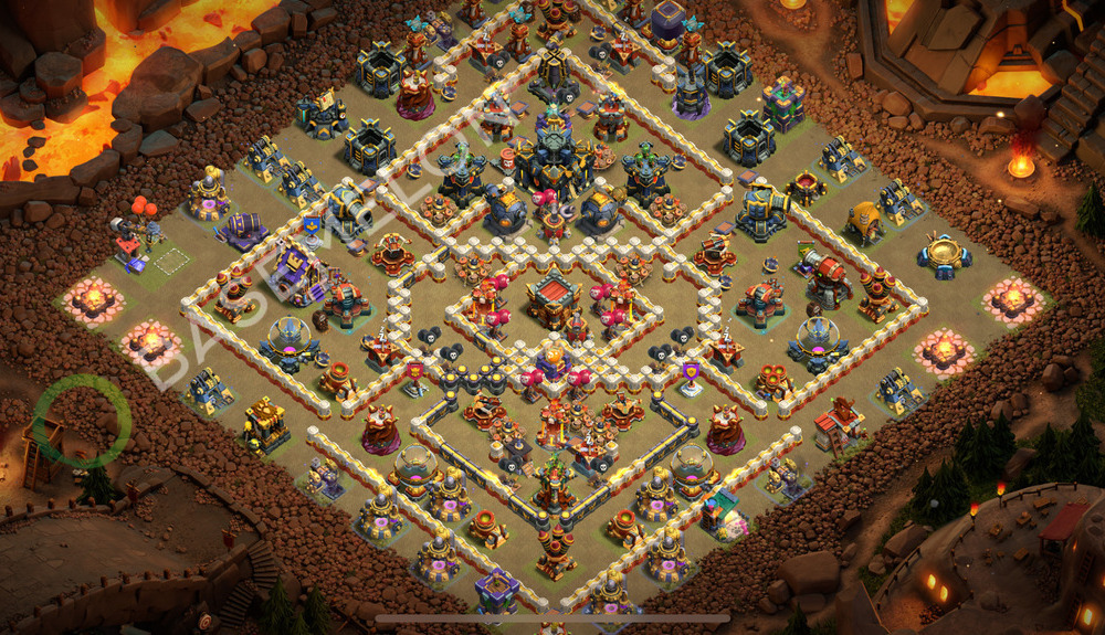 Town Hall Level 17 War Base Design 2025, Layout #2405
