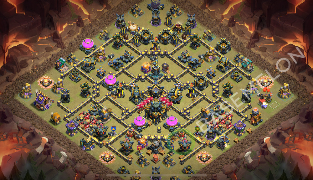 Town Hall Level 17 War Base Design 2025, Anti 2 Stars, Anti Everything, Layout #2422