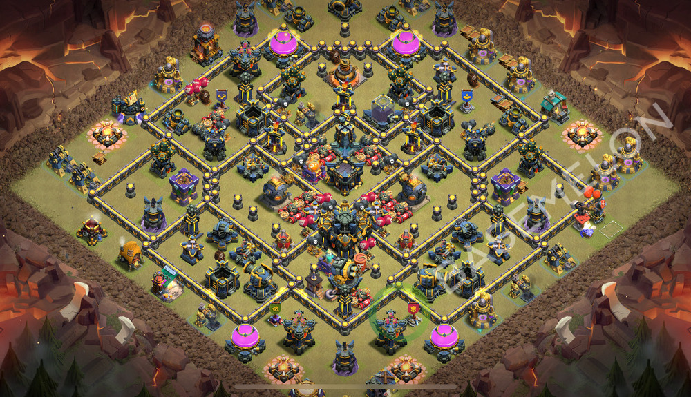 Town Hall Level 17 War Base Design 2026, Anti 2 Stars, Anti Everything, Layout #2446