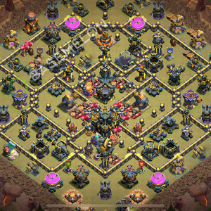 Town Hall Level 17 War Base Design 2026, Anti 2 Stars, Anti Everything, Layout #2446