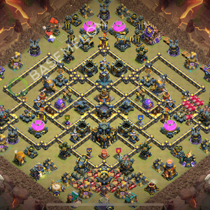 Hôtel de Ville Level 17 Guerre GDC Base  2026, Anti 3 Étoiles, Village #2512