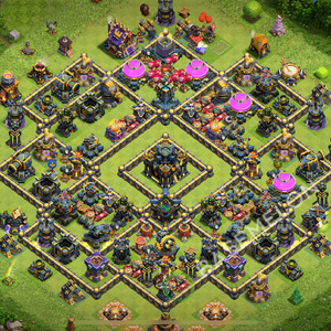 Rathaus Level 17 Farmen Base 2026, Hybrid, Layout #2520