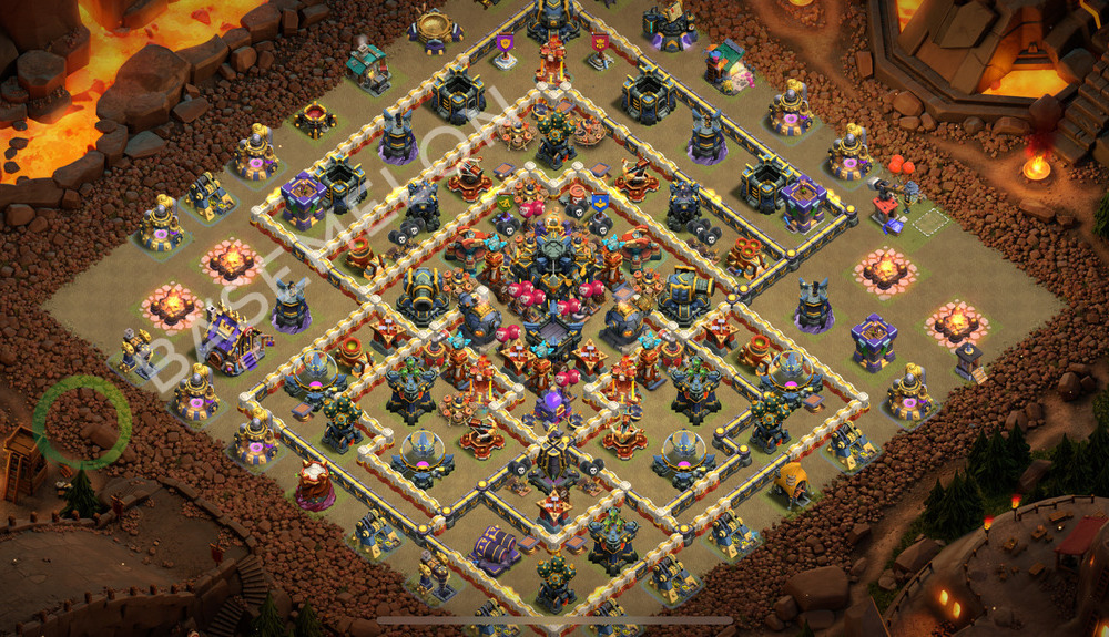 Town Hall Level 17 War Base Design 2026, Anti 2 Stars, Layout #2560