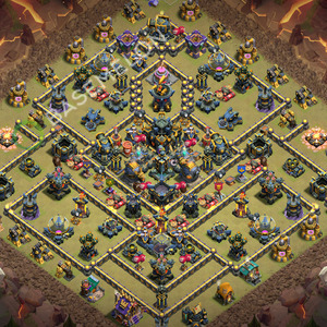 Town Hall Level 17 War Base Design 2026, Hybrid, Layout #2603
