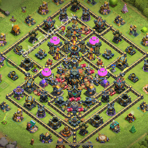 Town Hall Level 17 Farm Base Design 2026, Anti 3 Stars, Layout #2610