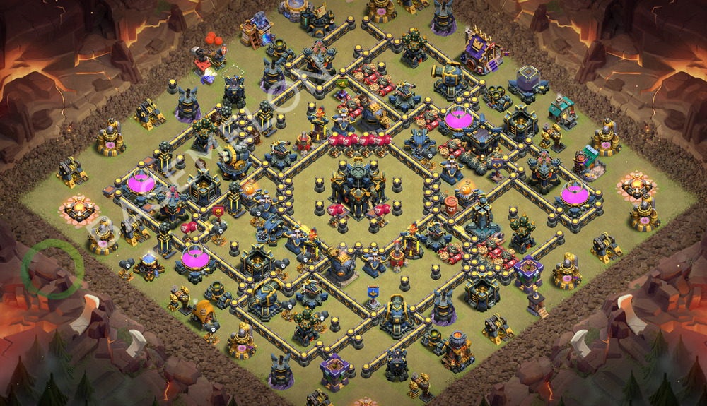 Town Hall Level 17 War Base Design 2026, Anti Everything, Layout #2626