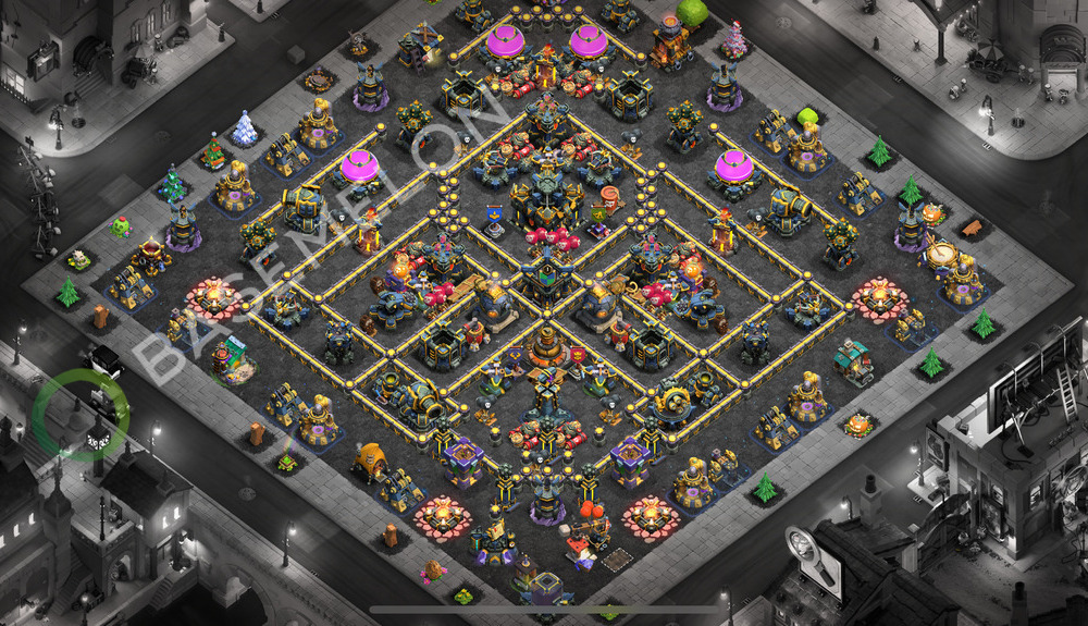 Hôtel de Ville Level 17 Trophées/Défense Base  2026, Village #2634