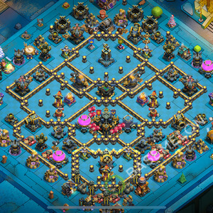 Rathaus Level 17 Verteidigung Base 2026, Layout #2699