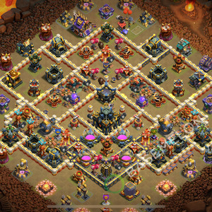 Town Hall Level 17 War Base Design 2026, Layout #2729
