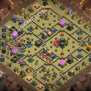 Town Hall Level 17 War Base Design 2026, Layout #2749