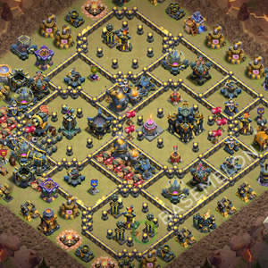 Town Hall Level 17 War Base Design 2026, Layout #2749
