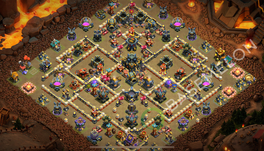 Aldea del Ayuntamiento Nivel 17 para Guerra Diseño 2026, #2783