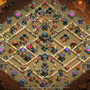 Aldea del Ayuntamiento Nivel 17 para Guerra Diseño 2026, #2783