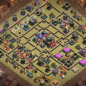 Town Hall Level 17 War Base Design 2026, Layout #2843