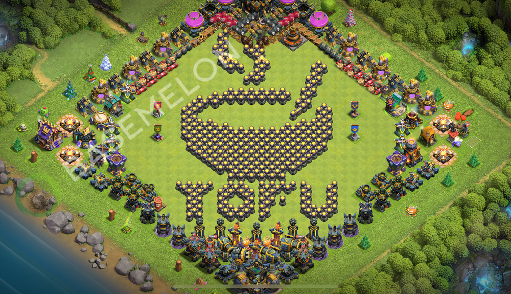 Town Hall Level 17 Progress Base Design 2026, Layout #2930