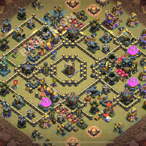 Town Hall Level 17 War Base Design 2026, Layout #2949