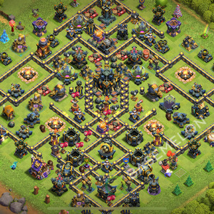Town Hall Level 17 Trophy/Defense Base Design 2026, Legend League, Layout #2963