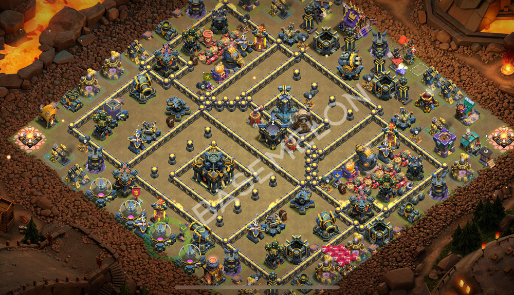 Aldea del Ayuntamiento Nivel 17 para Guerra Diseño 2026, #2991