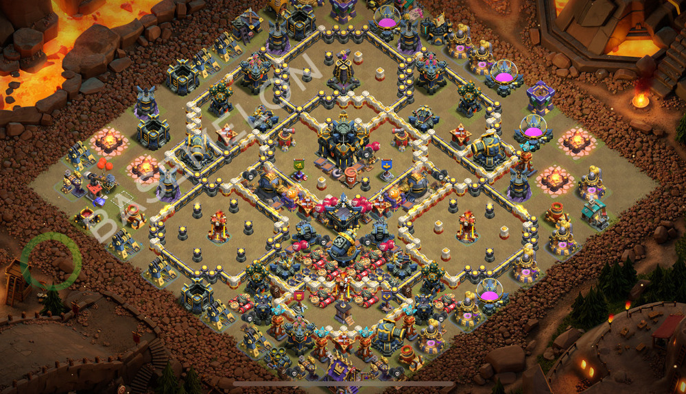 Town Hall Level 17 War Base Design 2026, Anti 3 Stars, Anti Everything, Layout #2997