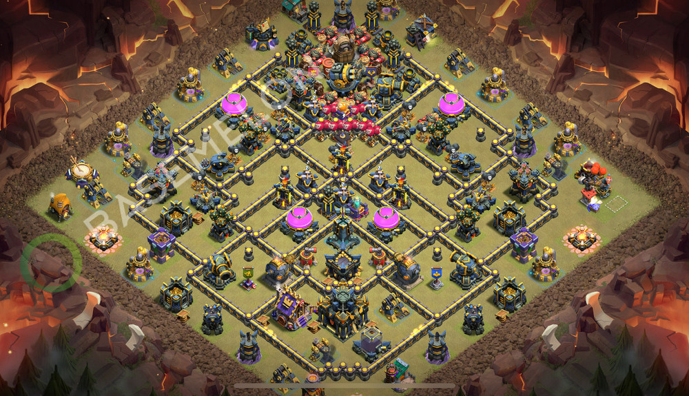 Town Hall Level 17 War Base Design 2026, Layout #3030