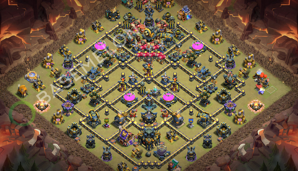 Town Hall Level 17 War Base Design 2026, Layout #3030
