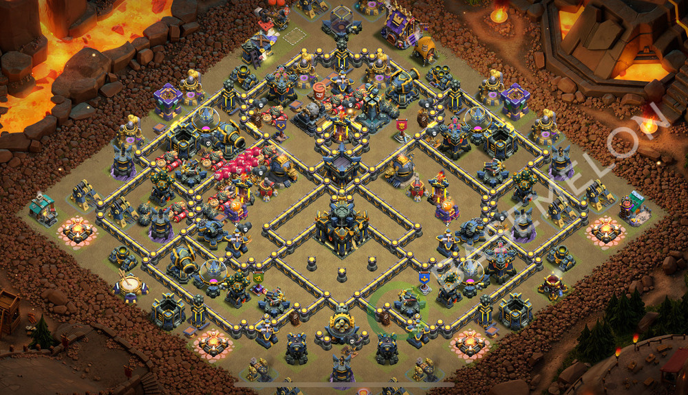 Town Hall Level 17 War Base Design 2026, Layout #3036