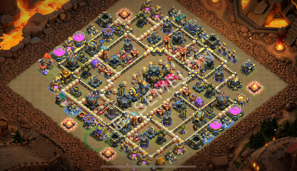 Town Hall Level 17 War Base Design 2026, Layout #3042