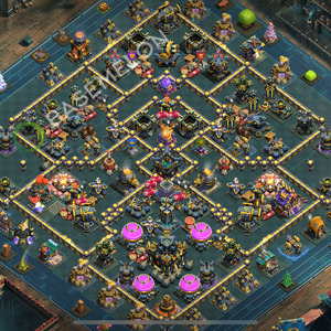 Town Hall Level 17 Farm Base Design 2026, Hybrid, Layout #3044