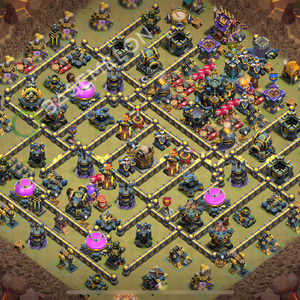 Town Hall Level 17 War Base Design 2026, Layout #3054