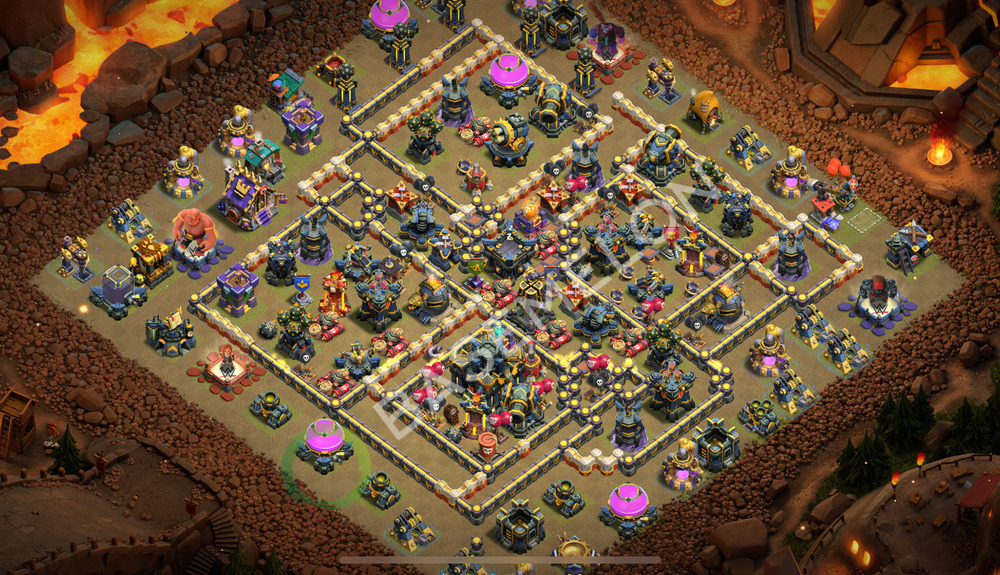 Town Hall Level 17 War Base Design 2026, Anti 3 Stars, Anti Everything, Layout #3112