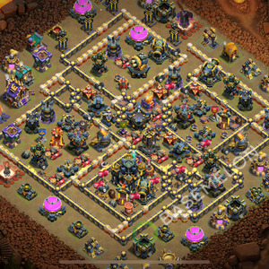 Town Hall Level 17 War Base Design 2026, Anti 3 Stars, Anti Everything, Layout #3112