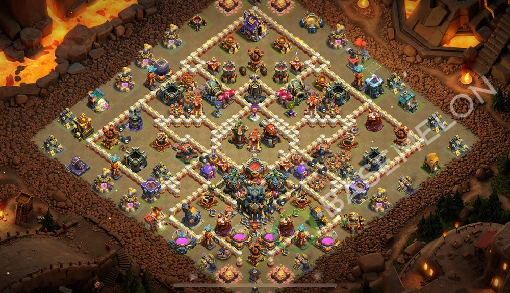 Hôtel de Ville Level 17 Guerre GDC Base  2026, Village #3115