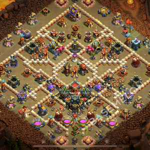 Hôtel de Ville Level 17 Guerre GDC Base  2026, Village #3115