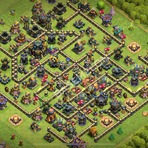 Hôtel de Ville Level 17 Trophées/Défense Base  2026, Anti Tout, Village #3137