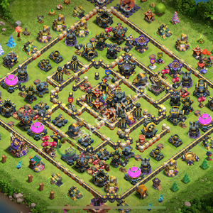 Hôtel de Ville Level 17 Trophées/Défense Base  2026, Anti 3 Étoiles, Village #3144