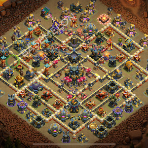 Town Hall Level 17 War Base Design 2026, Anti Everything, Layout #3157