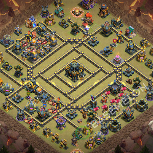 Town Hall Level 17 War Base Design 2026, Layout #3205