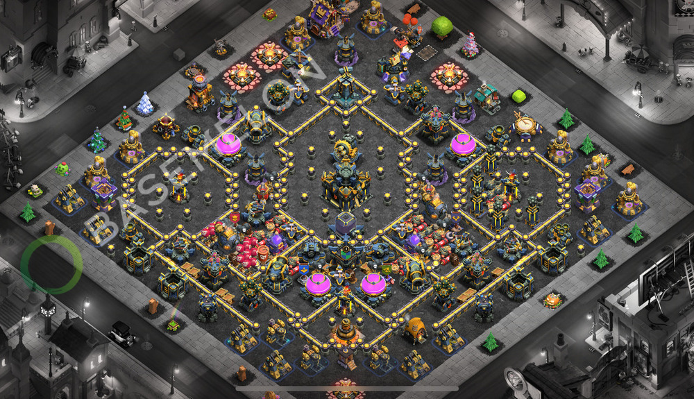 Town Hall Level 17 Trophy/Defense Base Design 2026, Anti 3 Stars, Layout #3318