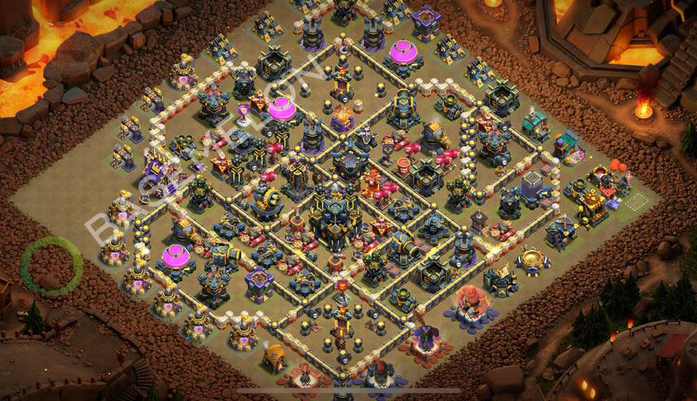 Town Hall Level 17 War Base Design 2026, Layout #3332