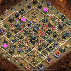 Town Hall Level 17 War Base Design 2026, Layout #3332
