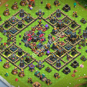 Town Hall Level 17 Trophy/Defense Base Design 2026, Anti 3 Stars, Anti Everything, Layout #3363