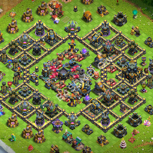 Town Hall Level 17 Trophy/Defense Base Design 2026, Anti 3 Stars, Anti Everything, Layout #3363