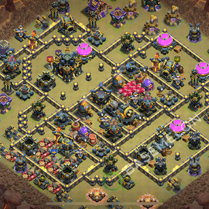 Hôtel de Ville Level 17 Guerre GDC Base  2026, Village #3369