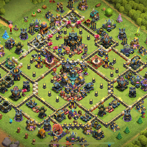 Town Hall Level 17 Trophy/Defense Base Design 2026, Anti Everything, Layout #3437