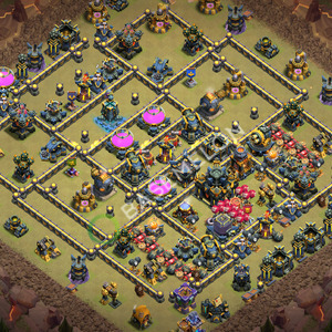 Town Hall Level 17 War Base Design 2026, Anti 3 Stars, Layout #3468