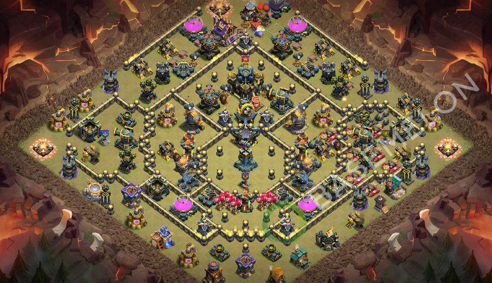 Town Hall Level 17 War Base Design 2026, Layout #3549