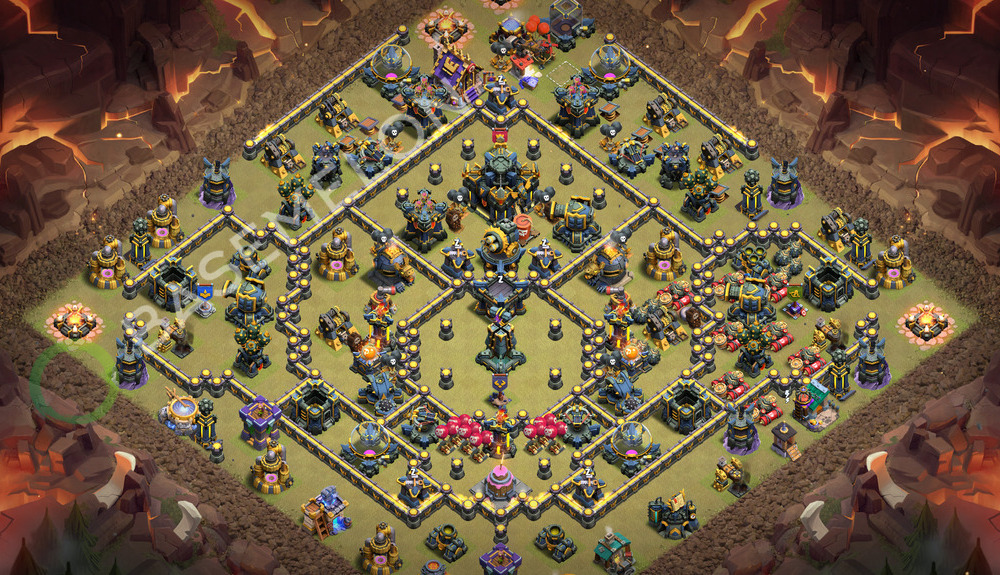 Town Hall Level 17 War Base Design 2026, Layout #3549