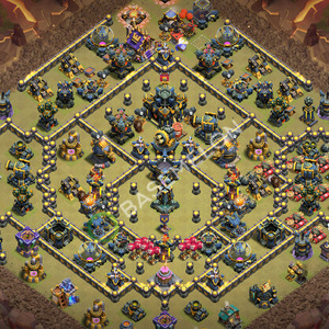 Town Hall Level 17 War Base Design 2026, Layout #3549